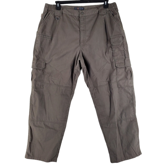 5.11 Tactical Taclite Pro Cargo Ripstop Pants Mens 40x30 OD Green (36-39x29.5) - Picture 9 of 10